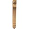 Ekena Millwork Imperial Arts & Crafts Smooth Bracket, Western Red Cedar, 3 1/2"W x 18"D x 30"H BKT04X18X30IMP03SWR - alternate 2